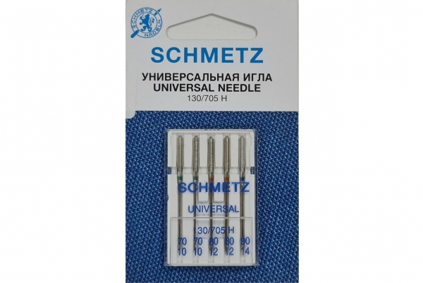 Иглы Schmetz универсальные (70x2, 80x2, 90x1), 5 шт в Великих Луках