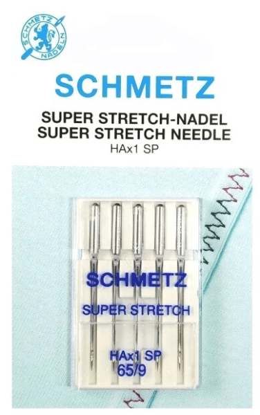 Иглы Schmetz супер-стрейч HAx1 SP 65/9, 5 шт в Великих Луках