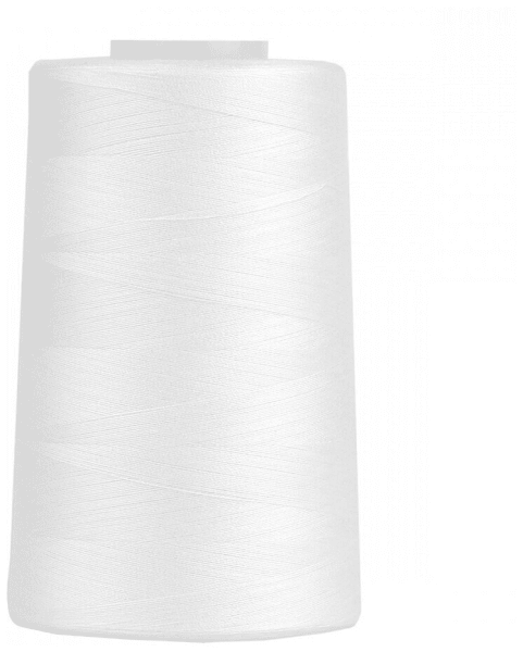 Нитки Sewing Thread 40/2 5000 ярд. цвет - белый 100% п/э в Великих Луках